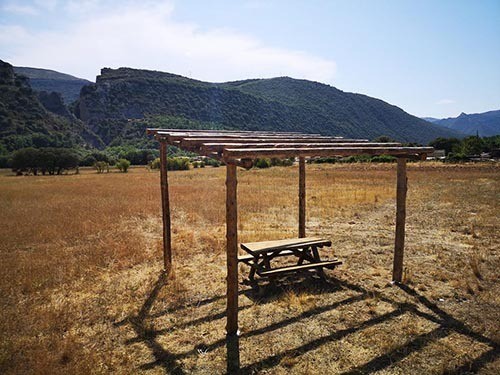 Pergola rustica