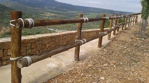 Vallado rustico cuerda