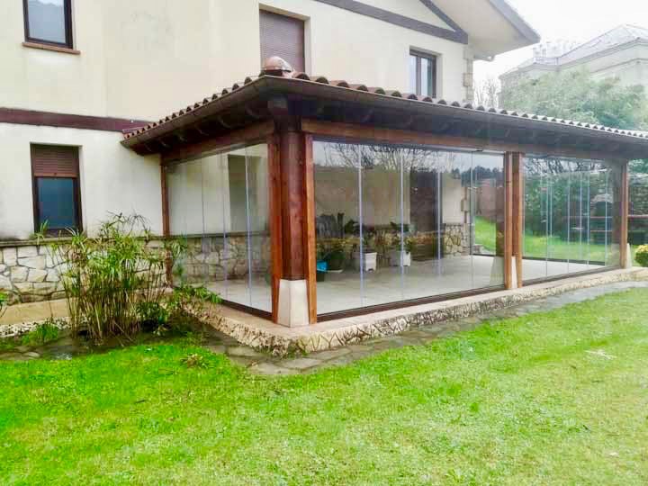 Porches de madera rústicos