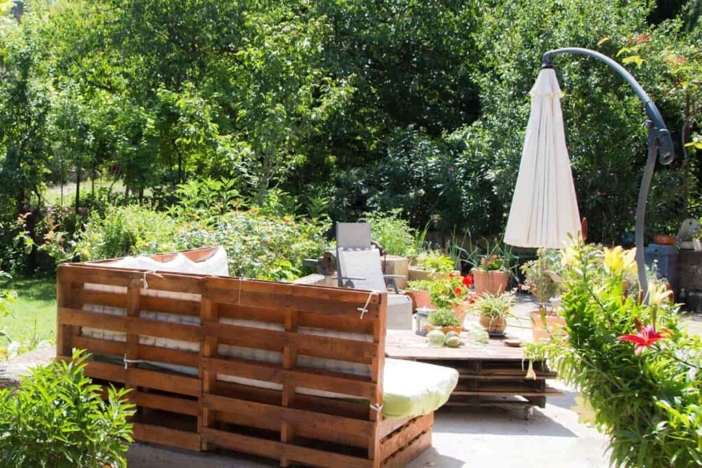 zonas chill out para el jardín
