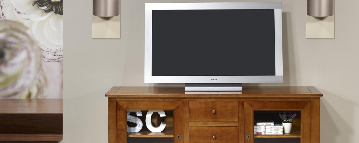 Mueble de TV en madera