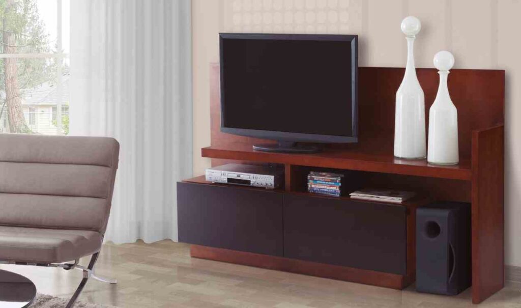 Mueble de TV en madera