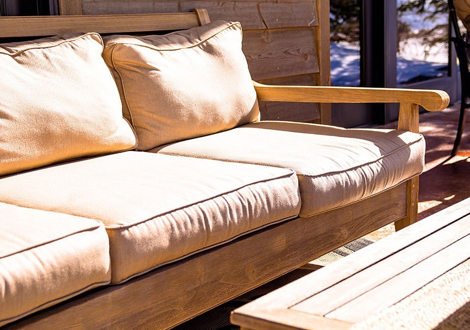 Muebles de jardín en madera