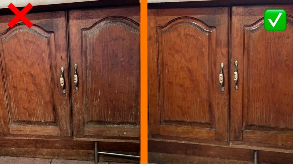 limpiar muebles de madera