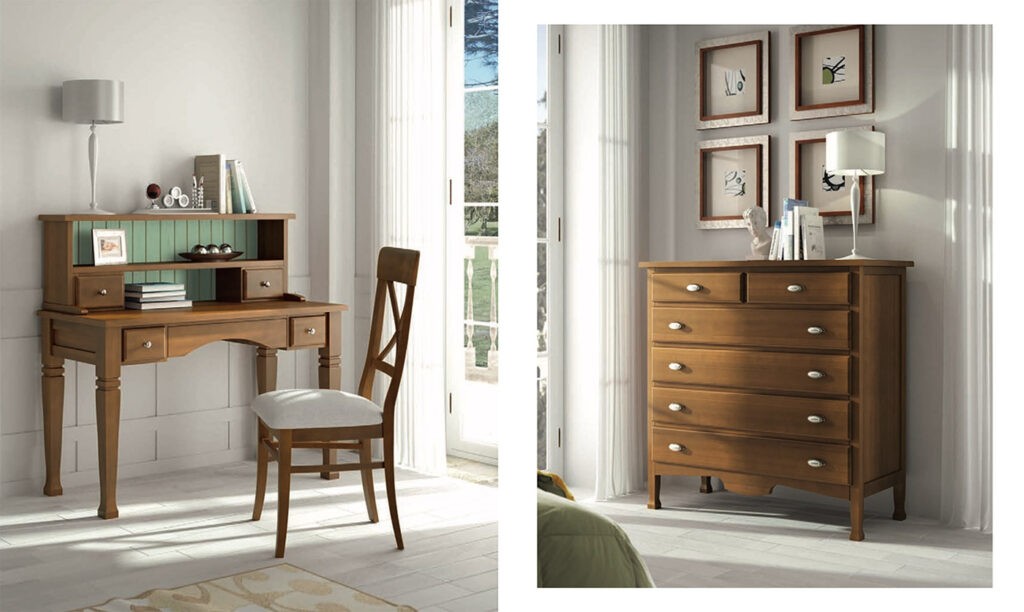 Tipos de muebles de madera