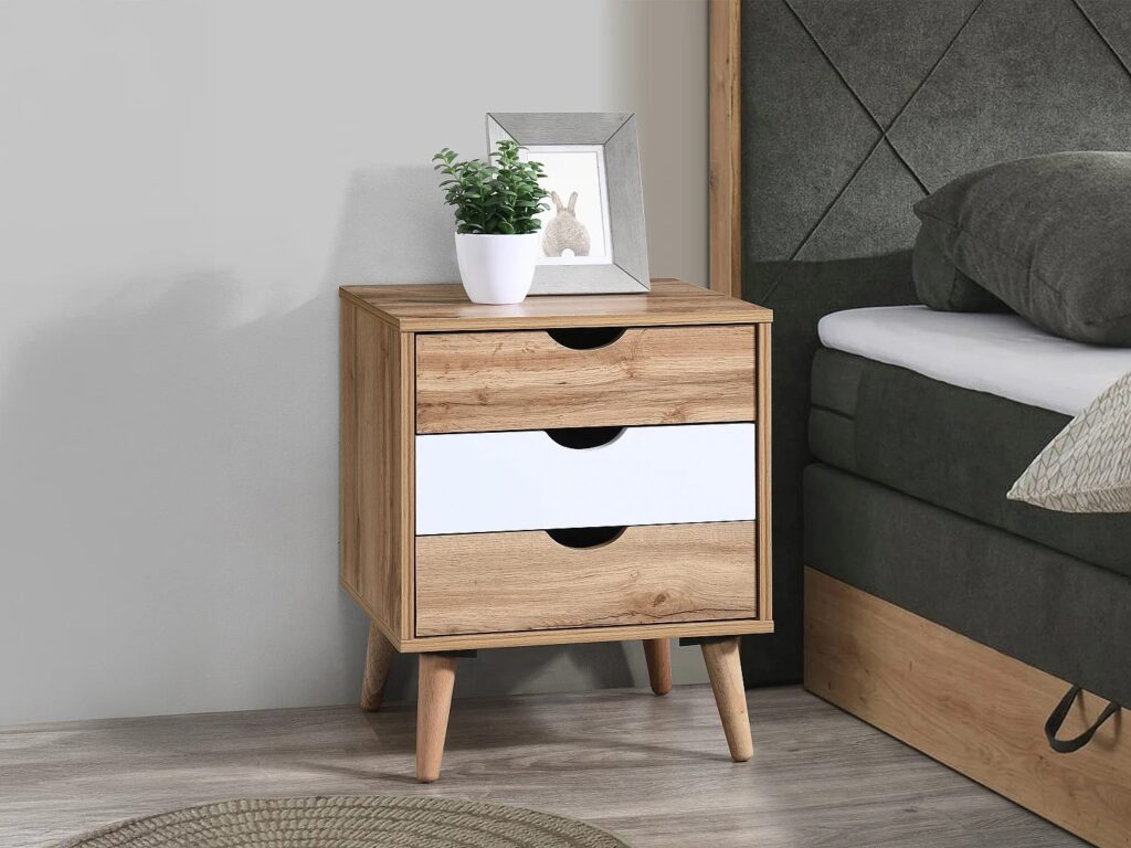 Mesillas de noche en madera
