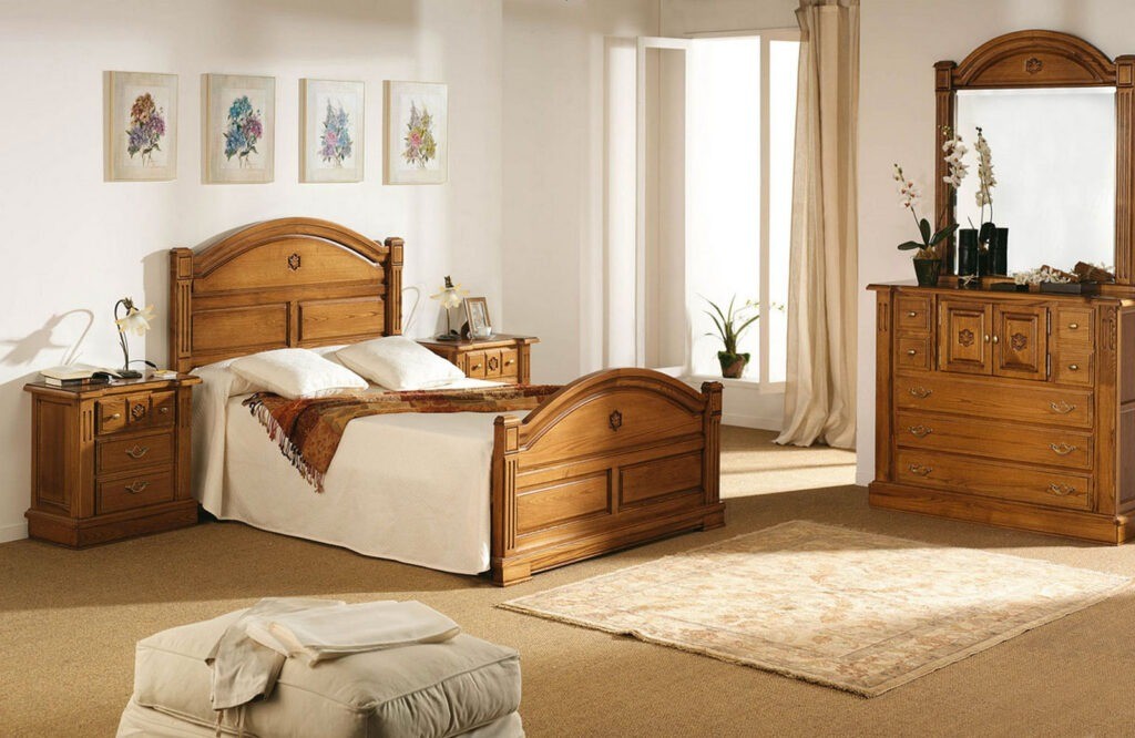 Muebles de madera rústicos