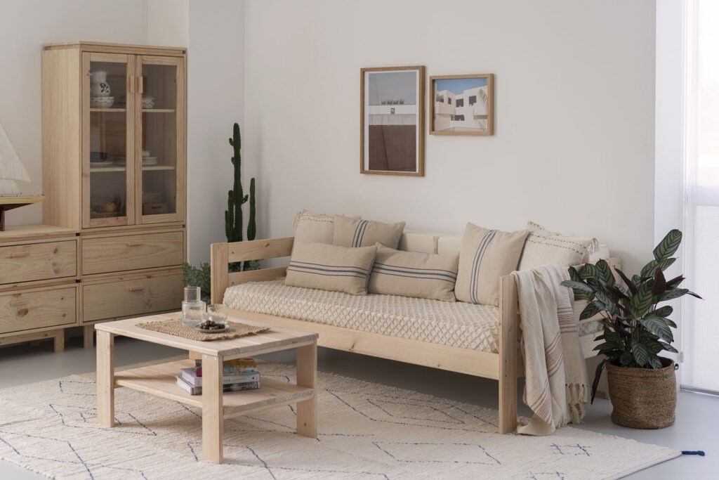 Sofás de madera